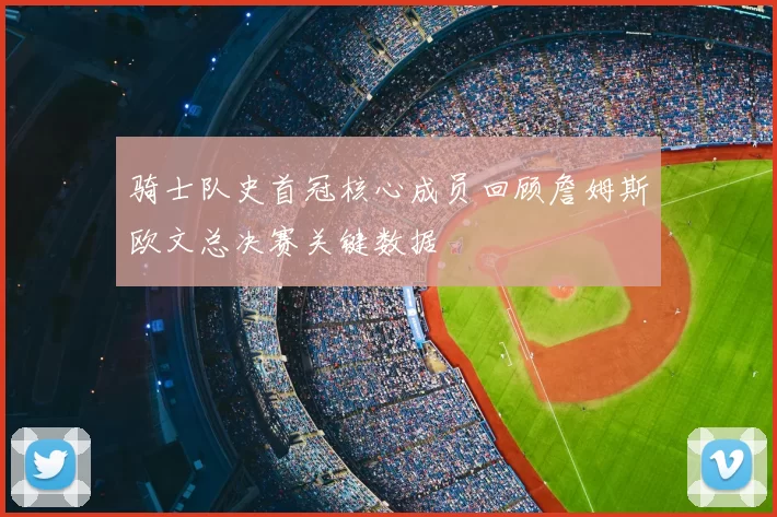骑士队史首冠核心成员回顾詹姆斯欧文总决赛关键数据
