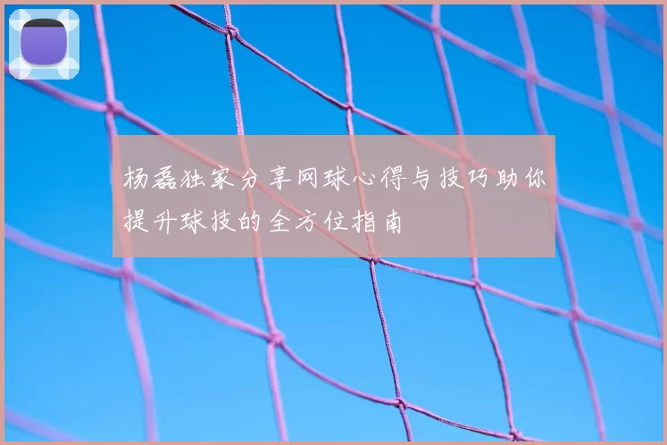 杨磊独家分享网球心得与技巧助你提升球技的全方位指南